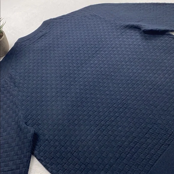 Ted Baker London Lentic Long Sleeve Textured Crewneck Pullover Jumper Sweater